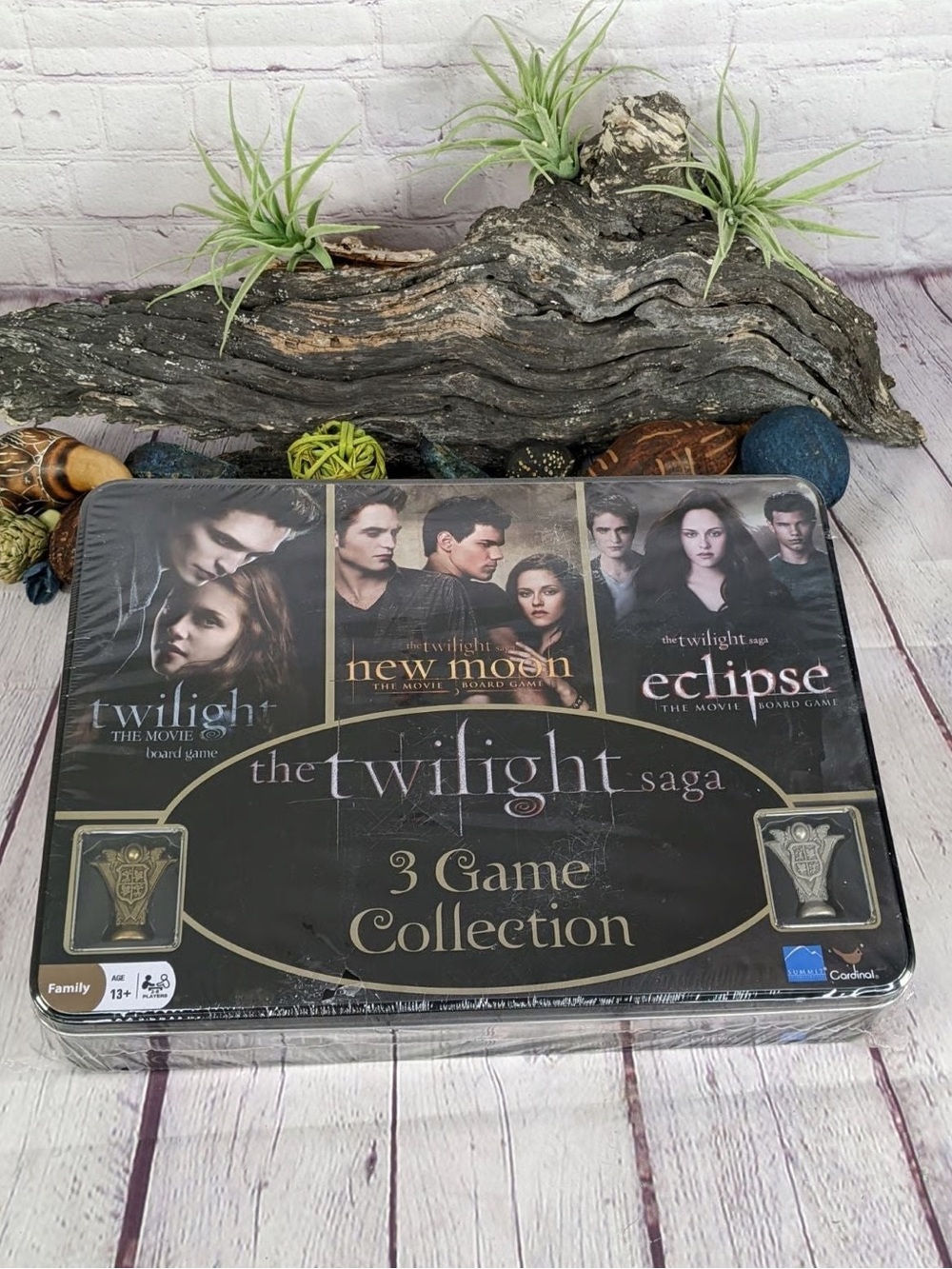 The Twilight Saga 3 Game Collection Collector Tin Board Game By Summit 2010